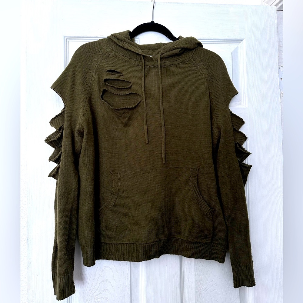 Lola x LF Distressed Pullover Hoodie
